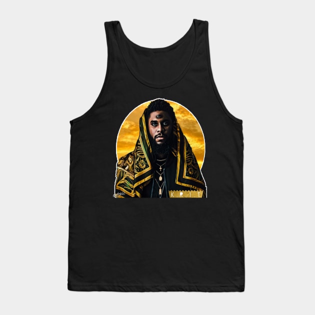 King Remembered In Time Tank Top by Esoteric Fresh 